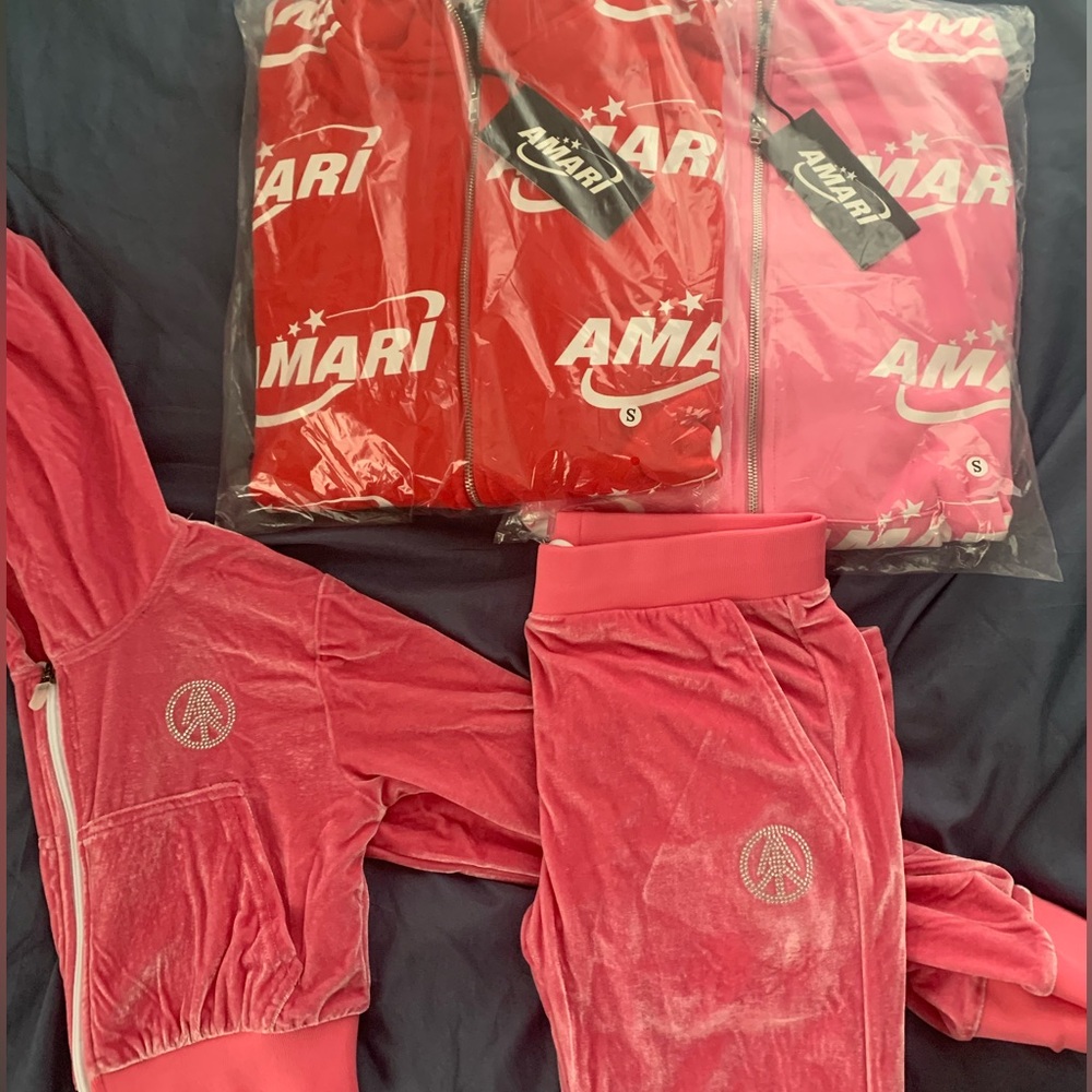 Two Amari jackets and one track jacket (new)